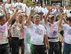 Colour Run Sukses Sedot Ratusan Peserta, Pemkab Taput Komit Dukung Event Pariwisata Berkelanjutan ‎