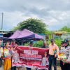 Polwan Polresta Barelang Gelar Kegiatan Minggu Kasih dengan Membagikan Bingkisan kepada Masyarakat di Tanjung Uma