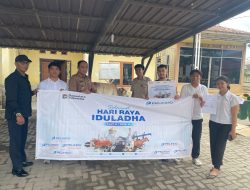 Pelindo Regional 1 Serahkan Hewan Qurban kepada Masjid Sekitar Pelabuhan