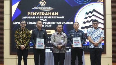 Komitmen Tertib Pengelolaan Keuangan, Pemkab Tapanuli Utara Kembali Raih Opini WTP dari BPK RI
