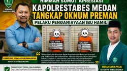 HIMMAH Sumut Apresiasi Kapolrestabes Medan Tangkap Oknum Preman Pelaku Penganiayaan Ibu Hamil