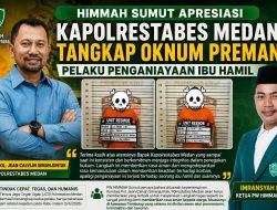 HIMMAH Sumut Apresiasi Kapolrestabes Medan Tangkap Oknum Preman Pelaku Penganiayaan Ibu Hamil