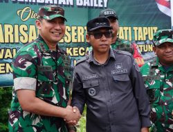 Pangdam I-BB bersama Bupati Tapanuli Utara Resmikan Jembatan Siualuompu, Bukti Kolaborasi Pemerintah-TNI