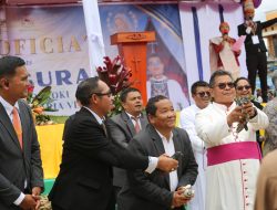 Sinergi Pemerintah dan Gereja, Bupati Tapanuli Utara Ajak Umat Katolik Jadi Garam dan Terang Masyarakat ‎