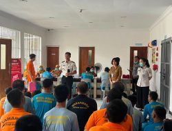 Pemeriksaan VCT Mobile, Warga Binaan Rutan Batam Ikuti Edukasi dan Skrining Kesehatan