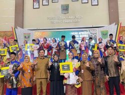 Rahel Ramansyah dan Olivia Almagfira Dinobatkan sebagai Duta GenRe Padang Pariaman