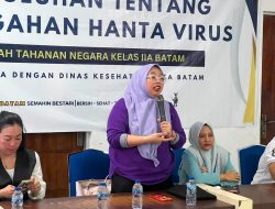 Waspada Ancaman Tak Terlihat, Rutan Batam Gandeng Dinas Kesehatan Gelar Sosialisasi Hantavirus