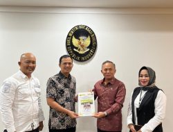 Upaya Gaet Program Pusat, Wabup Rahmat Hidayat Sambangi Kementerian HAM RI “Kampung Redam Diusulkan”