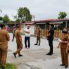 Tanggul Aek sigeaon Dan Taman kota Di Tinjau Bupati