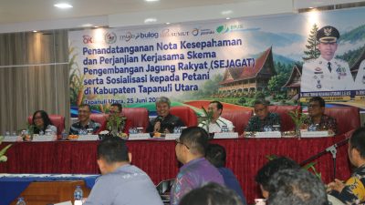 Pemkab Tapanuli Utara Gandeng OJK Cetak Petani Milenial menjadi Pebisnis Lewat Skema ‘Sejagat’
