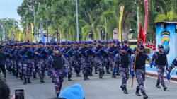 Semarak Hari Bhayangkara Ke-80, Karutan Batam Hadiri Upacara di Polda Kepulauan Riau