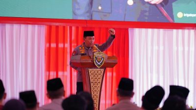 Hadiri Penutupan Diklatsarnas Brigade Persis, Kapolri Serukan Jaga Persatuan – Kesatuan
