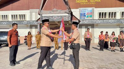 Bupati Tapanuli Utara Lepas Kontingen Pramuka Menuju Jambore Daerah Sumatera Utara 2026