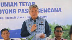 Wujudkan Kawasan Hunian Layak, Pemkab Taput Undi dan Serahkan Bantuan Huntap Tahap II di Dolok Nauli