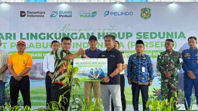 Pelindo Tanam 2.500 Pohon di Belawan Peringati Hari Lingkungan Hidup 2026
