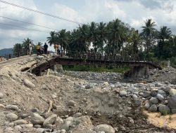 Jembatan Darurat Batang Anai Difungsikan, Jembatan Permanen Segera Dibangun