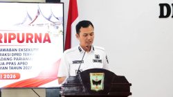 Wakil Bupati Padang Pariaman Sampaikan Jawaban Eksekutif atas Pandangan Umum Fraksi DPRD terhadap Rancangan KUA-PPAS 2027