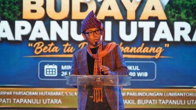 Panggung Budaya “Beta Tu Pulo Sibandang” Meriahkan PRSU Ke-50, Pemkab Taput Promosikan Wisata Berbasis Budaya