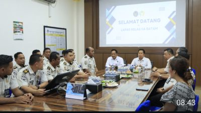 Deputi Imigrasi dan Pemasyarakatan Kemenko Kumham Imipas Kunjungi Lapas Batam, Bahas Overstaying dan KUHP Baru