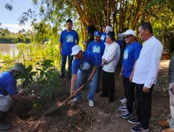 Dalam Rangka HUT Ke 25 Partai Demokrat Kab Padang Pariaman Mengambil Tema Langit Biru