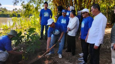 Dalam Rangka HUT Ke 25 Partai Demokrat Kab Padang Pariaman Mengambil Tema Langit Biru
