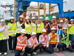 Pelindo Regional 1 Belawan Kenalkan Ekosistem Kepelabuhanan kepada Mahasiswa Magang