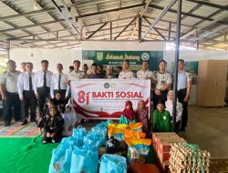 Semangat Kemerdekaan Hadirkan Kebahagiaan, Rutan Batam Bersama UPT Pemasyarakatan Se Kota Batam Berbagi Sembako Di Panti Asuhan Al Alif