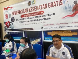 Merayakan Kemerdekaan Dengan Kepedulian, Rutan Batam Buka Pelayanan Kesehatan Gratis Bagi Masyarakat