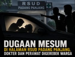 Mobil Bergoyang Di Siang Bolong Depan RSUD Kota Padang Panjang ,Warga Lakukan Penggrebekan dan Teguran