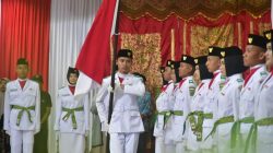 Khidmat, 34 Paskibraka Padang Pariaman Dikukuhkan JKA