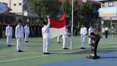 Lapas Kelas IIA Batam Gelar Upacara HUT ke-81 RI