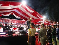 Semangat Perjuangan Membara dalam Pawai Obor HUT ke-81 RI di Batam