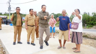 Bupati JTP Hutabarat Tinjau Huntap Dolok Nauli, Tuntaskan Masalah Sertifikat Hingga Infrastruktur