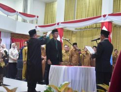 Pelantikan Sekda Padang Pariaman, Bupati JKA : Perkuat Birokrasi yang Solid dan Berorientasi Pelayanan