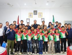 Bupati Tapanuli Utara Lepas 52 Kontingen U-13 dan U-15 ke Ajang Piala Soeratin di Sibolga
