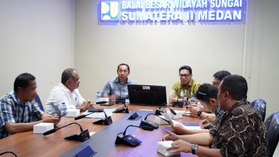 Bupati JTP Hutabarat Jemput Bola ke BBWSS II, Terobosan Cepat Pulihkan Irigasi dan Tanggul di Tapanuli Utara