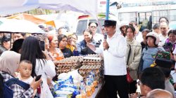 Tekan Inflasi dan Jaga Stabilitas Harga, Bupati Taput Buka Gerakan Pangan Murah di Pasar Tarutung ‎