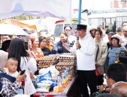Tekan Inflasi dan Jaga Stabilitas Harga, Bupati Taput Buka Gerakan Pangan Murah di Pasar Tarutung ‎