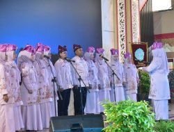 Hari Pertama Jambore Kader PKK Sumbar, Kontingen Padang Pariaman Tampil All Out