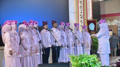 Hari Pertama Jambore Kader PKK Sumbar, Kontingen Padang Pariaman Tampil All Out