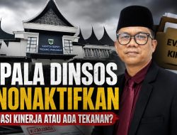 Kepala Dinsos Dinonaktifkan, Mekanisme Disiplin ASN Dipertanyakan: Evaluasi Kinerja atau Ada Tekanan?