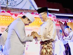 Belakang Padang Bershalawat Jilid 2, Amsakar Ajak Warga Teladani Akhlak Rasulullah