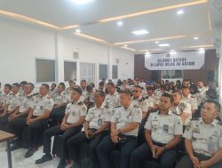 Lapas Kelas IIA Batam mengikuti pengarahan langsung dari Direktur Jenderal Pemasyarakatan (Dirjenpas) secara virtual