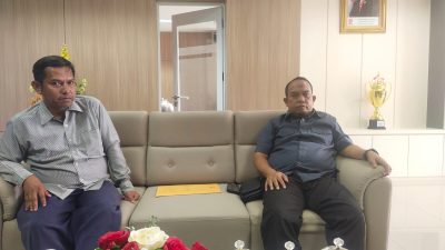 Kolaborasi Wartawan Sumbar Sampaikan Hal Ini kepada Ketua DPRD Padang Muharlion