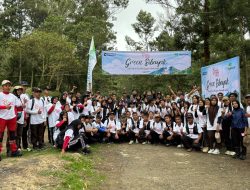 Pegadaian Gelar Green Sibayak, Ajak 100 Pelajar Peduli Kelestarian Lingkungan