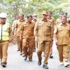 Tingkatkan Aksesibilitas dan Ekonomi Warga, Bupati Taput Tinjau Pembangunan Jalan Hotmix 1,1 KM di Parmonangan