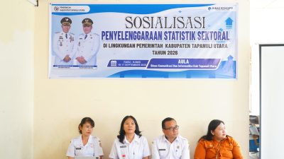 Tingkatkan Kualitas Data Pembangunan, Pemkab Taput Gelar Sosialisasi Penyelenggaraan Statistik Sektoral