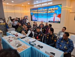 Lapas Batam Hadiri Pemusnahan Barang Bukti Narkotika di Polresta Barelang