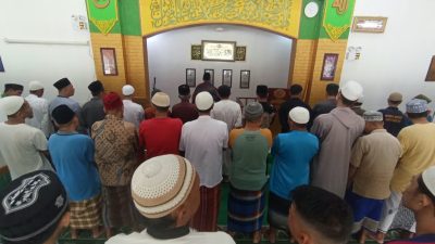 Mohon Hujan dan Keberkahan, Lapas Batam Gelar Shalat Istisqa di Masjid At-Taubah