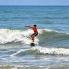 Surfing Championship Perdana Digelar di Pantai Tiram, 67 Peselancar Adu Nyali